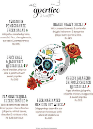 Miss Margarita menu 1