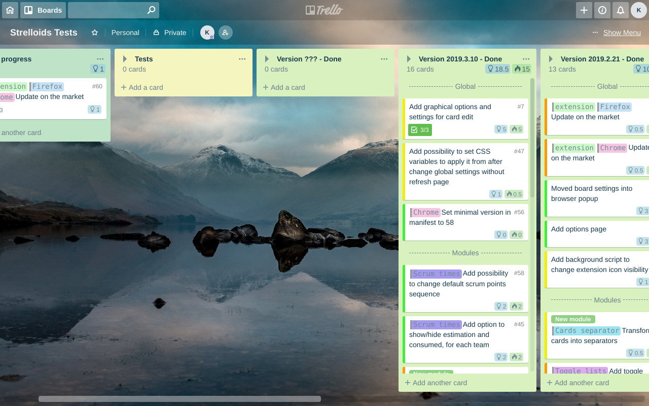 Strelloids - Trello on steroids Preview image 3