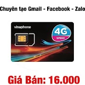 Sim Vinaphone Nhận Mã Tạo Tài Khoản Gmail Facebook Zalo