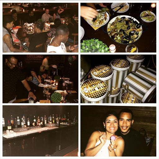 Grace Gealey and Trai Byers' engagement (c) Instagram