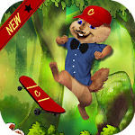 Cover Image of Download Crazy Chipmunk Skater 1.1 APK