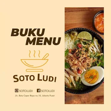 Aneka Soto Ludi menu 