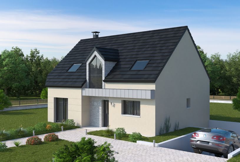  Vente Terrain + Maison - Terrain : 467m² - Maison : 100m² à Bouttencourt (80220) 