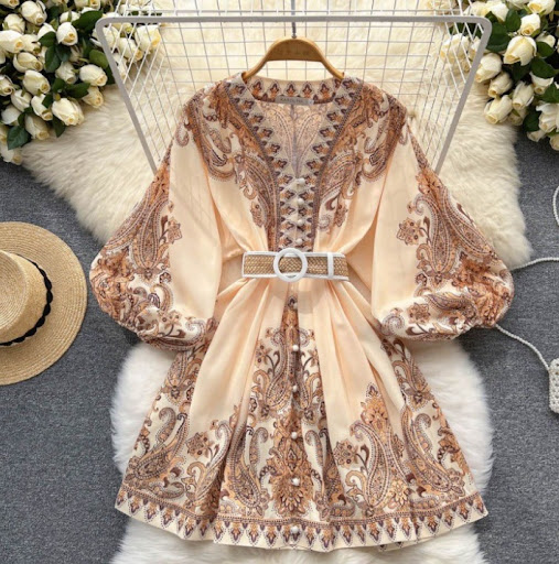 Title 4, Dress Socialite Temperament V-neck Women