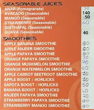 Reddy's Juice World menu 4