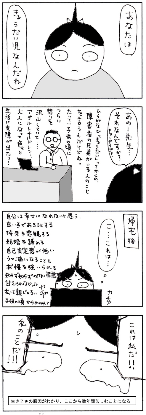 ひらがな　きょうだい児②