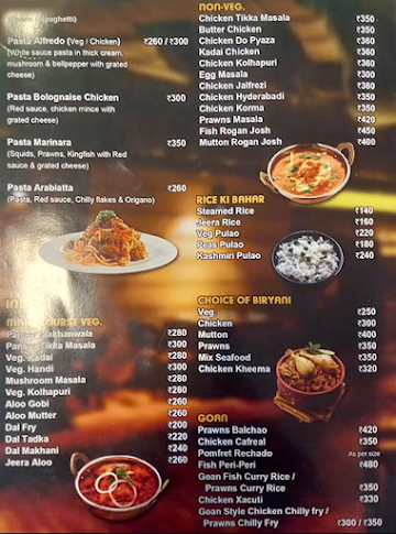 La - Zeez menu 