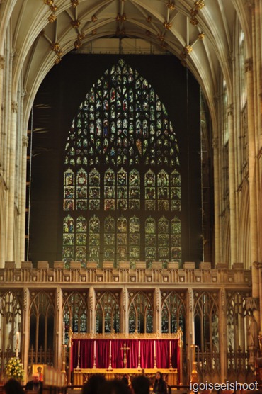 Interior of York Minster