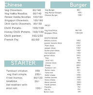 Food Ocean menu 1