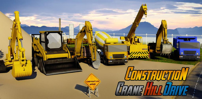 Construction Crane Hill Driver