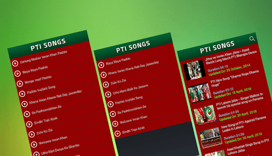 PTI Songs (Audio & Video)(圖2)-速報App