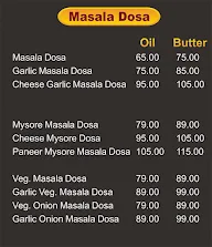 Sitaram Ice Cream menu 1