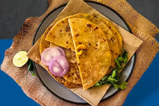 Cheese Seekh Kebab Paratha