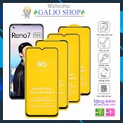 Cường Lực Oppo Reno 7 7Z A77 A57 A95 A96 F9 F11 Pro A3S F7 F5 Reno 2F Reno 8 Reno 4 5 Reno 6Z K3 Realme X Kính [9D]