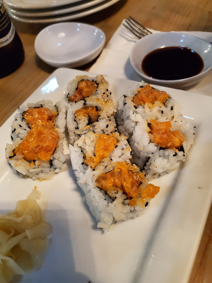 Gluten-Free Sushi at Streets by Bistro Orient