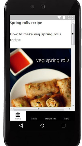 Spring Rolls Recipe