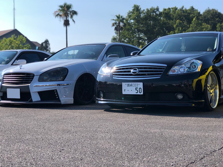 フーガの大規模MT・みんなレベル高い・けど暑すぎた😩・また今度もやりましょうに関するカスタム事例の投稿画像4枚目