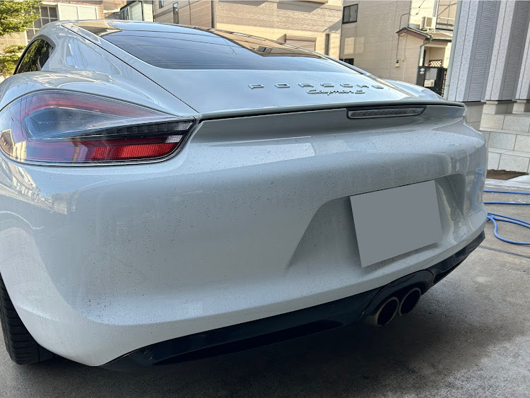 ケイマンの雨の首都高・洗車が好き・銀杏並木・スーパーカーの暴走行為・迷惑だから刺さってくれwに関するカスタム事例の投稿画像4枚目