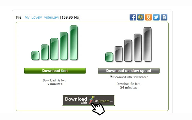 FileStream.Me - official Chrome extension chrome extension