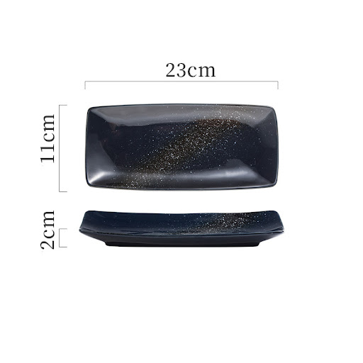 Title 3, Japanese Ceramic Plates Sushi Dish Tableware Tr...
