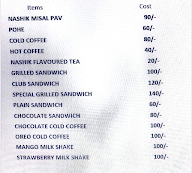 Cafe Crunch menu 2