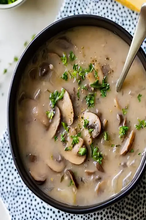 Veg Mushroom Soup