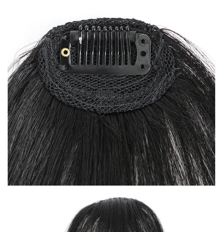 Title 7, Peruca completa Air Natural Forehead feminina, ...