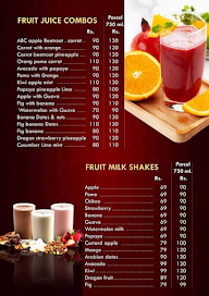 B2 Juice Bar menu 2