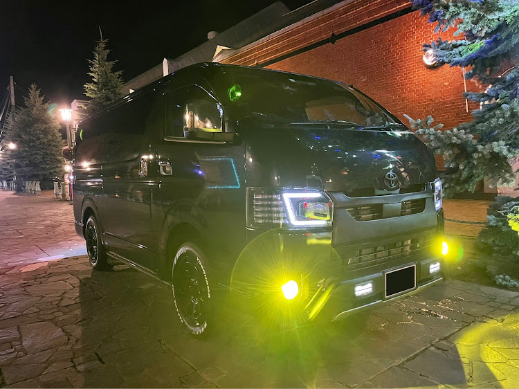 レジアスエースバンのハイエースコラボ・同車種は楽しい🎵・岩内町・洗車しちゃった😁・これから札幌へに関するカスタム事例の投稿画像12枚目