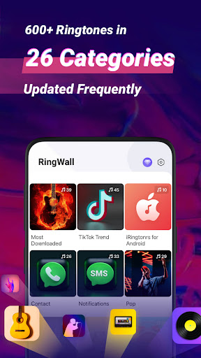 Screenshot Ringtones songs - RingWall