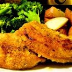 Oven-Fried Pork Chops was pinched from <a href="http://allrecipes.com/Recipe/Oven-Fried-Pork-Chops/Detail.aspx" target="_blank">allrecipes.com.</a>