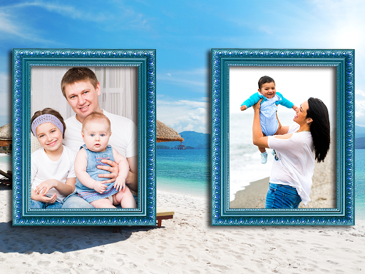 Beach Photo Frames Dual