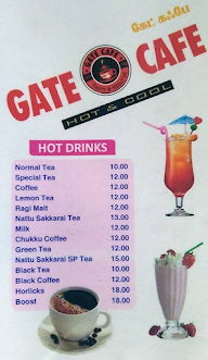 Gate Cafe menu 3