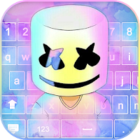 Galaxy Cool Dj Man Keyboard Theme