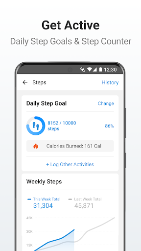 Screenshot Pacer Pedometer & Step Tracker