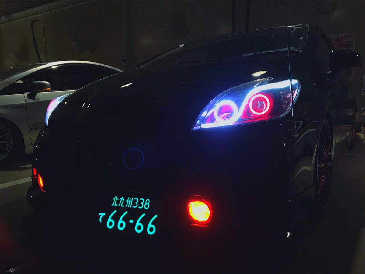 プリウス のナンバー6666 6666 6600 666 家族の車に関するカスタム メンテナンスの投稿画像 車のカスタム情報はcartune