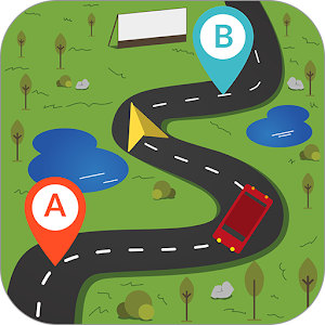 GPS Route Finder  Icon