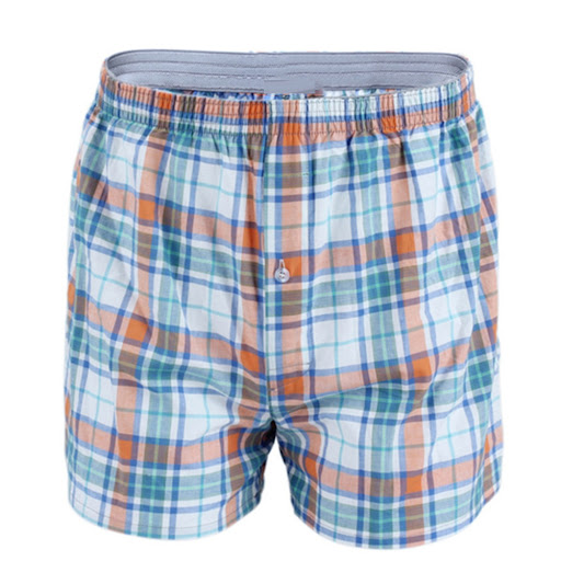 Title 9, Mens 1pc Cotton Arrow Boxers, Casual Plaid Pri...