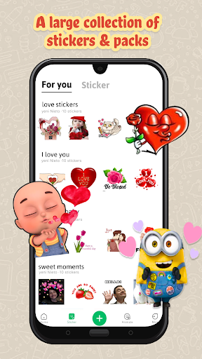 Screenshot HD Sticker&Pack WAStickersApps