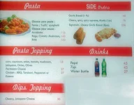 Sbarro menu 3