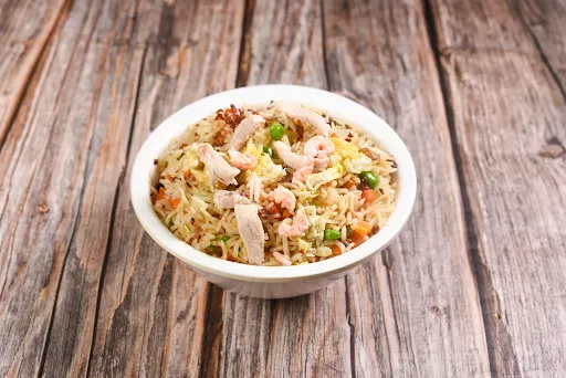 Mixed Burnt Garlic Fried Rice