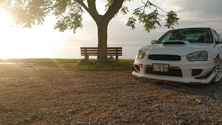 インプレッサ WRX STIのあのベンチの会・あのベンチパトロール・あのベンチ 復活・あのベンチ(元あの木)・ローカルルールを守りましょうに関するカスタム事例の投稿画像2枚目