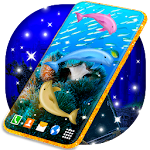 Cover Image of Descargar Delfines Océano Fondo Animado 4.13.4 APK