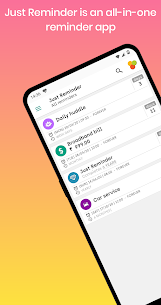 Just Reminder with Alarm v2.5.4 Premium APK 1