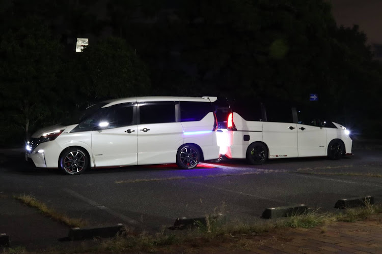 セレナのc27セレナ ニスモ・BUSOU フロントアンダースポイラー　インパル　リアウイング・WSC定例会　お邪魔しました〜🙇🏻‍♂️・親方♪さん　ありがとうございます🤗に関するカスタム事例の投稿画像3枚目