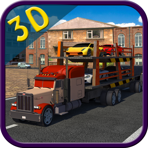 Car Transporter Truck 3D 2016 icon
