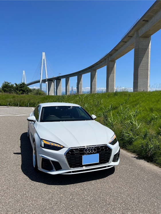 A5 スポーツバックの富山旅行・新湊大橋と愛車・海王丸パーク・能登島大橋・日本海グルメに関するカスタム事例の投稿画像2枚目