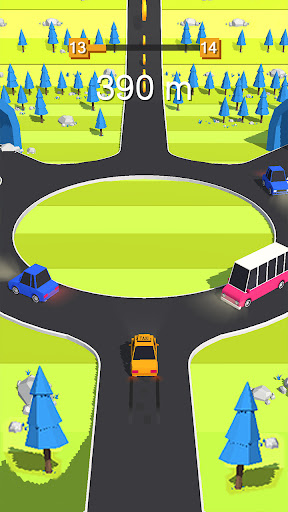 Screenshot Traffic Car Run 2D : Car games