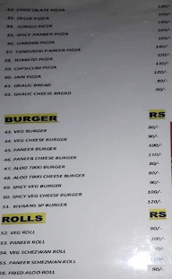 Kivaans Food Lounge menu 2