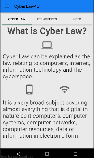 Cyber Law 4 U